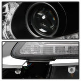 Spyder Lexus GS 300 / 350 / 450 06-11 Headlights - HID Model Only - Black PRO-YD-LG06-HID-DRL-BK 5082800