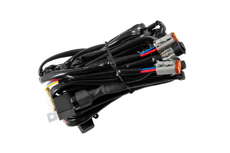 Diode Dynamics Heavy Duty Dual Output 3-way 4-pin Wiring Harness DD4093