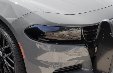 AVS 15-22 Dodge Charger Headlight Covers - Black 37373