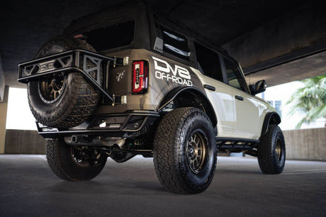 DV8 Offroad 21-23 Ford Bronco Competition Series Rear Bumper RBBR-04