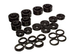 Energy Suspension 2005-07 Ford F-250/F-350 SD 2/4WD Reg Cab Body Mount Set - Black 4.4121G
