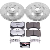 Power Stop 16-18 Ford Focus Front Z26 Street Warrior Brake Kit K7318-26