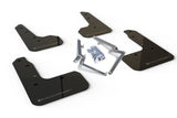 Rally Armor 17-19 Honda Civic Sport Touring Black UR Mud Flap w/ Dark Grey Logo MF51-UR-BLK/DGRY