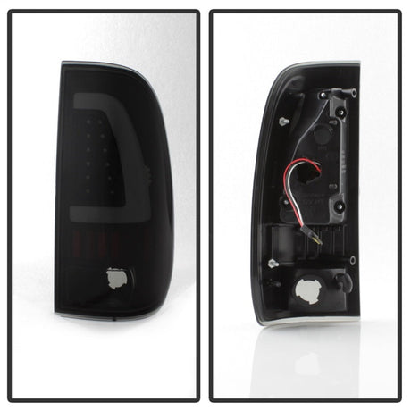 xTune 97-03 Ford F-150 Light Bar LED Tail Lights - Black Smoke (ALT-ON-FF15097-LBLED-BSM) 9038501