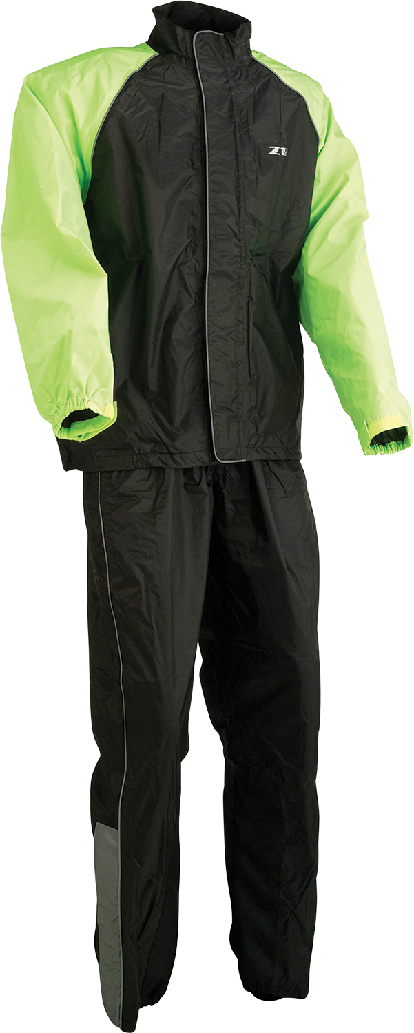 Z1R 2-Piece Rainsuit - Black/Hi-Vis - Small 2851-0536