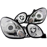 ANZO 1998-2005 Lexus Gs300 Projector Headlights w/ Halo Chrome 121143