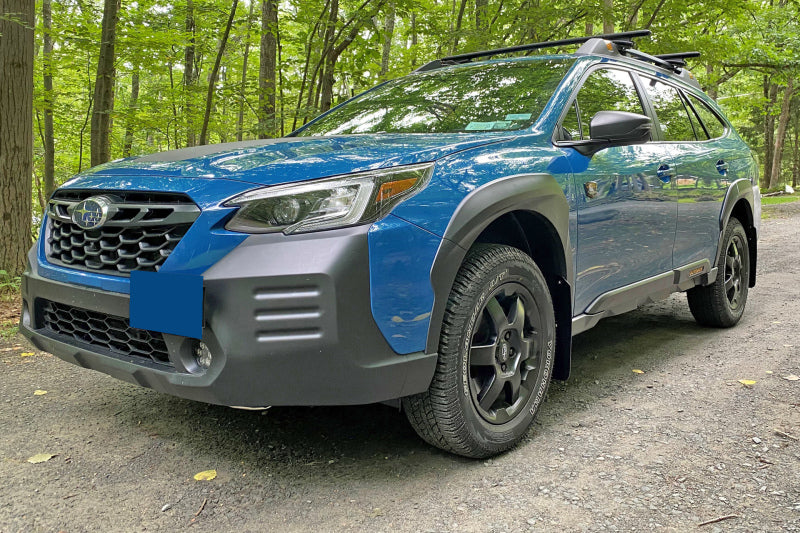 Rally Armor 2022 Subaru Outback Wilderness Red Mud Flap White Logo MF76-UR-RD/WH