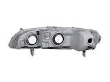 ANZO 1998-2002 Honda Accord Crystal Headlights Black 121052