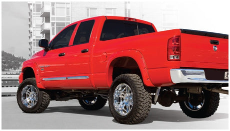 Bushwacker 06-08 Dodge Ram 1500 Fleetside Pocket Style Flares 4pc 97.9/98.3in Bed - Black 50911-02