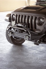 DV8 Offroad 07-23 Jeep Wrangler JK/JL & Gladiator JT FS-1 Series Stubby Front Bumper FBJL-11