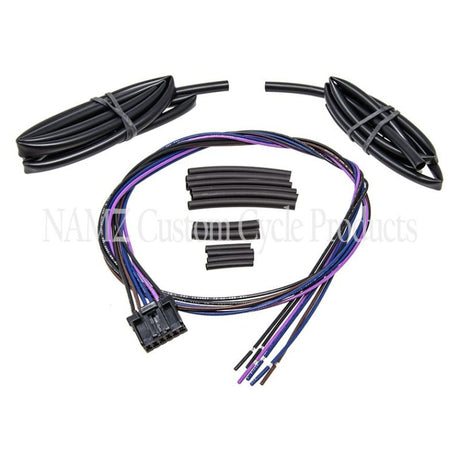 NAMZ 11-17 V-Twin FXST/FLST w/Switch Housing Mounted Signal Front Turn Sig Relocation Harness 36in. NTSX-3601