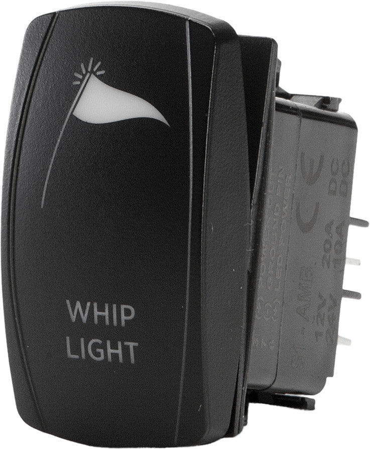 FLIP Whip Lighting Switch Pro Series Backlit SC1-AMB-L27