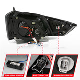 ANZO 14-18 Chevrolet Impala LED Taillights Smoke 321345