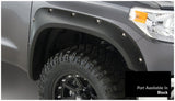Bushwacker 16-17 Toyota Tundra Fleetside Pocket Style Flares 4pc 66.7/78.7/97.6in Bed - Black 30918-33