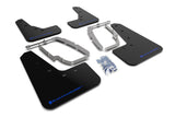 Rally Armor 17-22 Tesla Model 3 Black UR Mud Flap w/ Blue Logo MF62-UR-BLK/BL