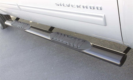 Lund 2019 Chevrolet Silverado 1500 Crew Cab 5in Oval Straight SS Nerf Bars - Polished 23910562