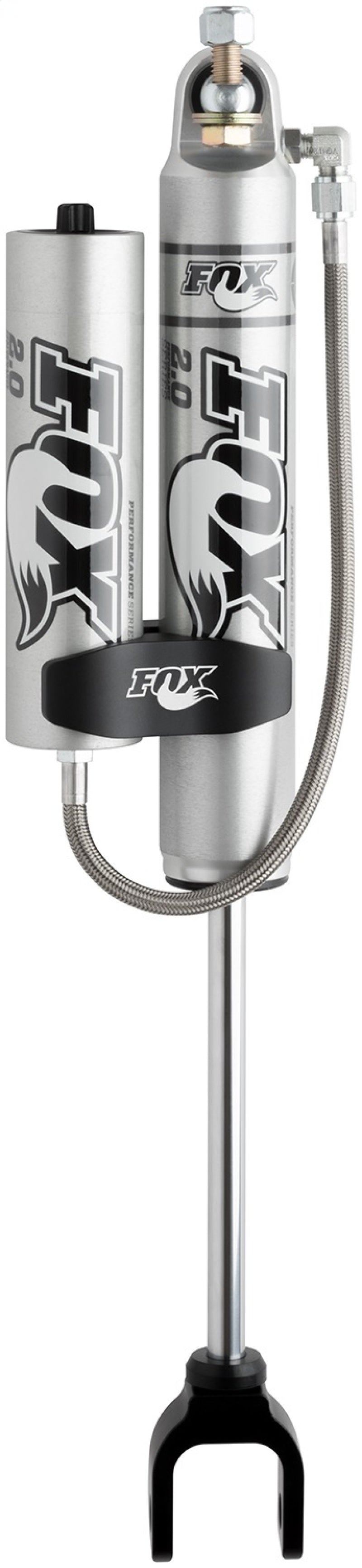 Fox 11+ Chevy HD 2.0 Performance Series 5.9in. Smooth Body Remote Res. Front Shock / 0-1in. Lift 980-24-964