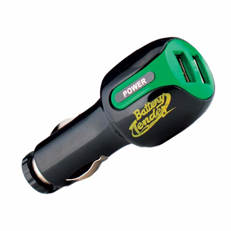 Battery Tender 12V 24V 1- 2.5AMP Dual Port USB Charger 021-0161