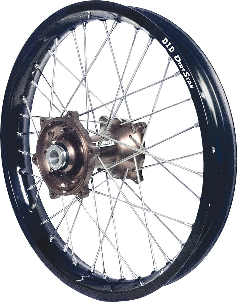 DUBYA Front Wheel 1.60 X 21 Mag Hub Black Rim 56-4175MB