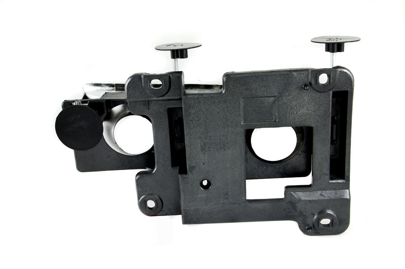 ANZO 1988-1998 Chevrolet C1500 Crystal Headlights Chrome w/o Bulbs 111136