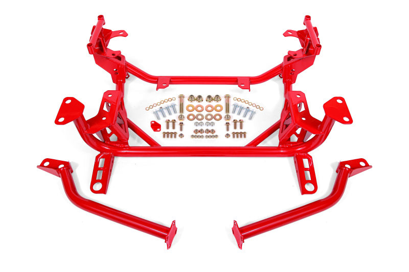 BMR 15-20 Ford Mustang Street Version (DOM) K-Member - Red KM760R