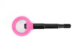 Perrin 15-17 Subaru WRX/STI Tow Hook Kit (Front) - Hyper Pink PSP-BDY-232HP