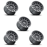 Ford Racing 21-23 Bronco Method 17x8.5in Wheel Kit - Matte Black M-1007K-M1785MB