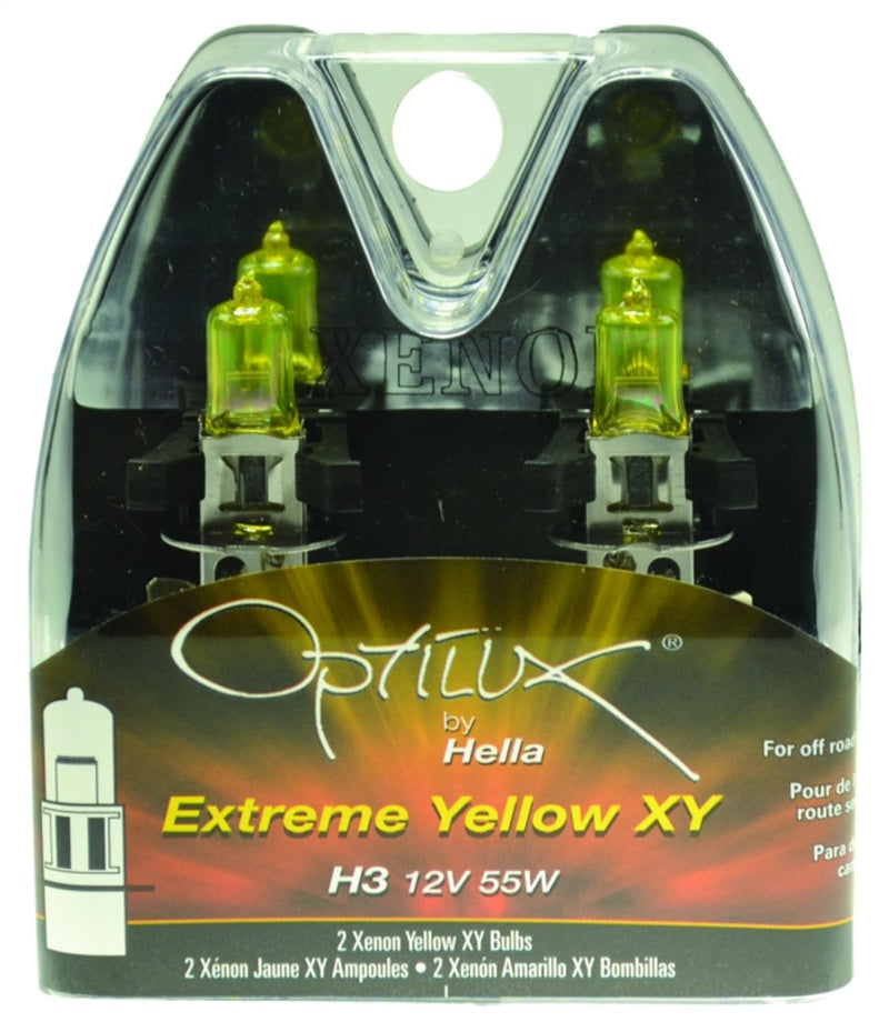 Hella Optilux H3 12V/55W XY Extreme Yellow Bulb LAH71070662