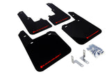 Rally Armor 15-19 Subaru Outback Black UR Mud Flap w/ Red Logo MF36-UR-BLK/RD
