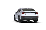 Rally Armor 2022 Subaru WRX Black UR Mud Flap w/ White Logo MF92-UR-BLK/WH