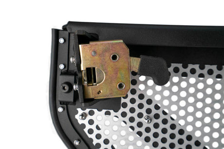 DV8 18-22 Jeep 4 Door JL/JT Aluminum Half Doors with Perforated Mesh Rear HDJL-01R