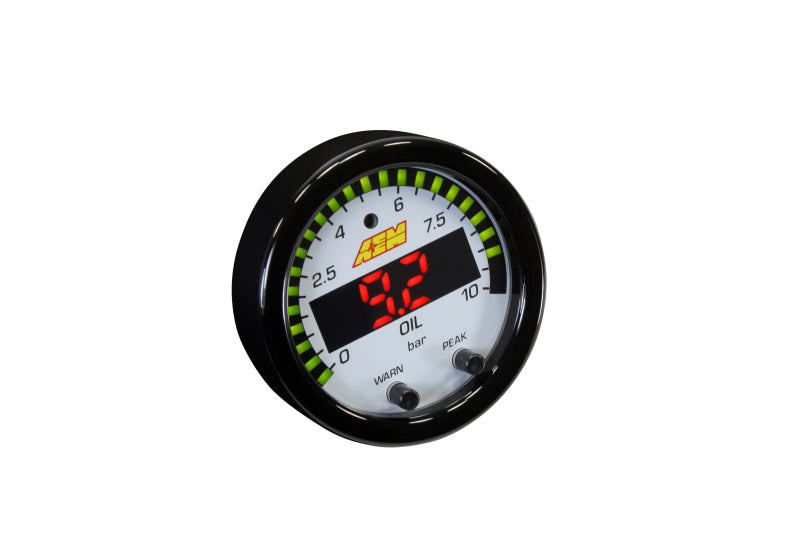 AEM X-Series 0-150 Oil Pressure Gauge Kit 30-0307