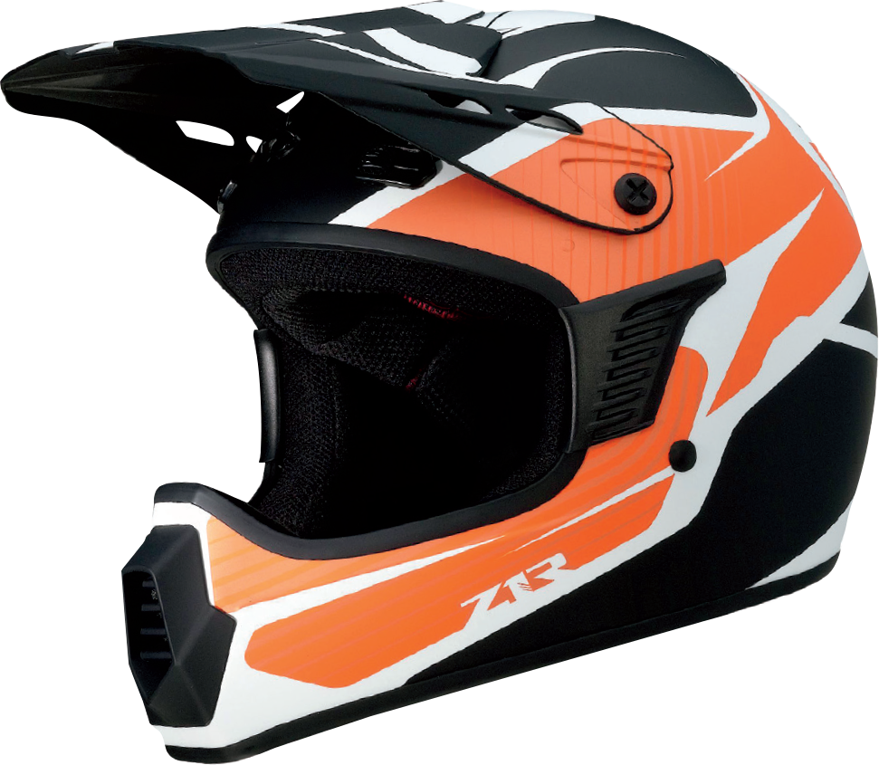 Z1R Child Rise Helmet - Flame - Orange - S/M 0111-1431