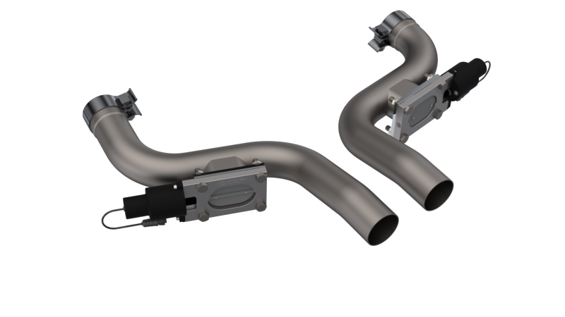 QTP 11-18 Dodge Challenger/Charger 5.7L 2.5in 304SS Aggressor Cutout Dual Mid Pipes 530011