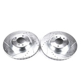Power Stop 09-11 BMW 335d Front Evolution Drilled & Slotted Rotors - Pair EBR850XPR