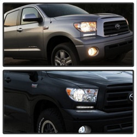 Spyder Toyota Tundra 07-13 Daytime LED Running Lights (XSP-X Model Look)wo/swtch Blk FL-DRL-TTU07-BK 5077714
