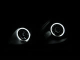 ANZO 1998-2005 Lexus Gs300 Projector Headlights w/ Halo Black 121144