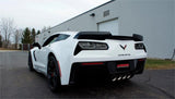 Corsa 15+ Chevy Corvette Z06 (Grand Sport M/T Only) 3in Axle Back Xtreme Exhaust Pol Quad 4.5in Tip 14766