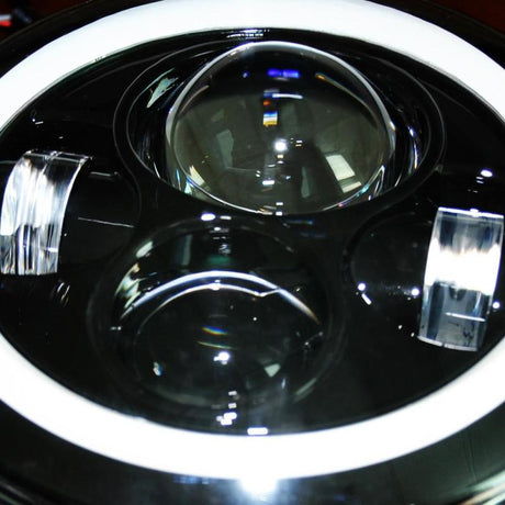 DV8 Offroad 07-18 Jeep Wrangler JK LED Projector Headlights HL7JK-01