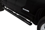 Lund 10-17 Dodge Ram 2500 Crew Cab 4in. Oval Straight Steel Nerf Bars - Black 23684781