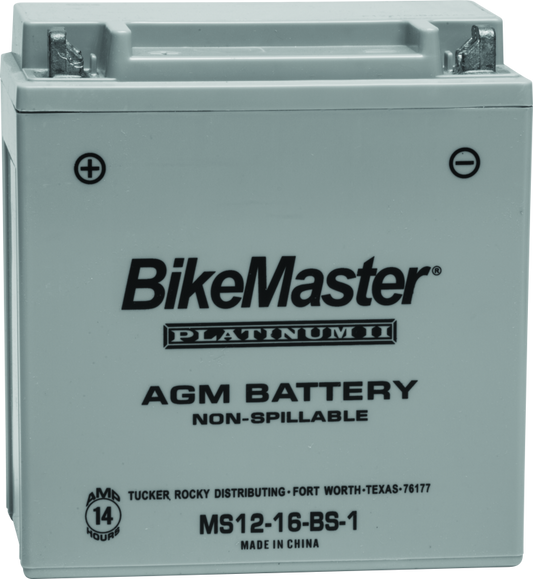 BikeMaster AGM Battery - MS12-16-BS-1 780771