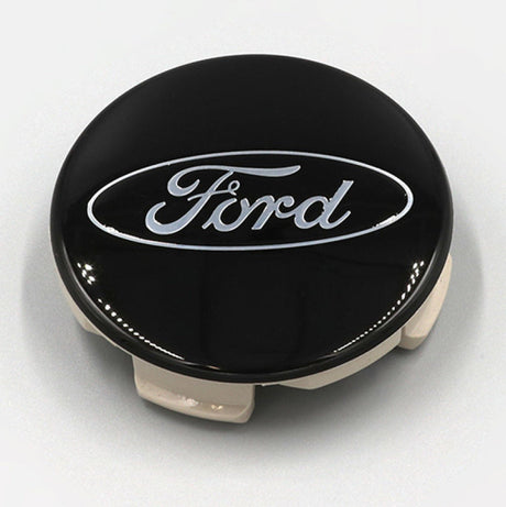 Ford Racing Ford Truck/SUV Black And Chrome Wheel Center Cap Kit M-1096K-BCT