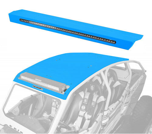 PRO ARMOR Asylum Roof W/Rr Lightbar Pkt Sky Blue P144R124SB