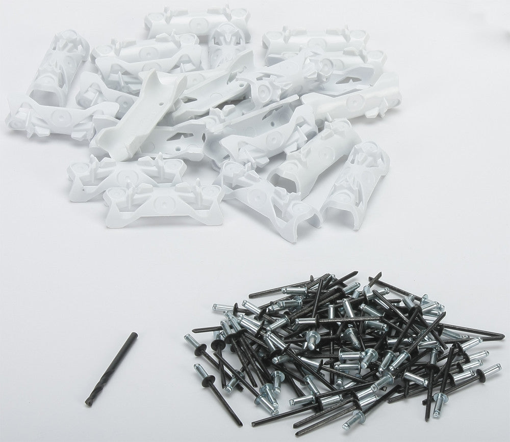 SPG 24/Pk Footlok Cleats Wht FLTC500-WHT