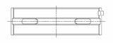 ACL Toyota/Lexus 2JZGE/2JZGTE 3.0L 0.25 Oversized High Performance Main Bearing Set 7M8103H-.25