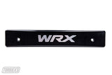 Turbo XS 15-17 Subaru WRX/STi Billet Aluminum License Plate Delete Black Machined WRX Logo WS15-LPD-BLK-WRX