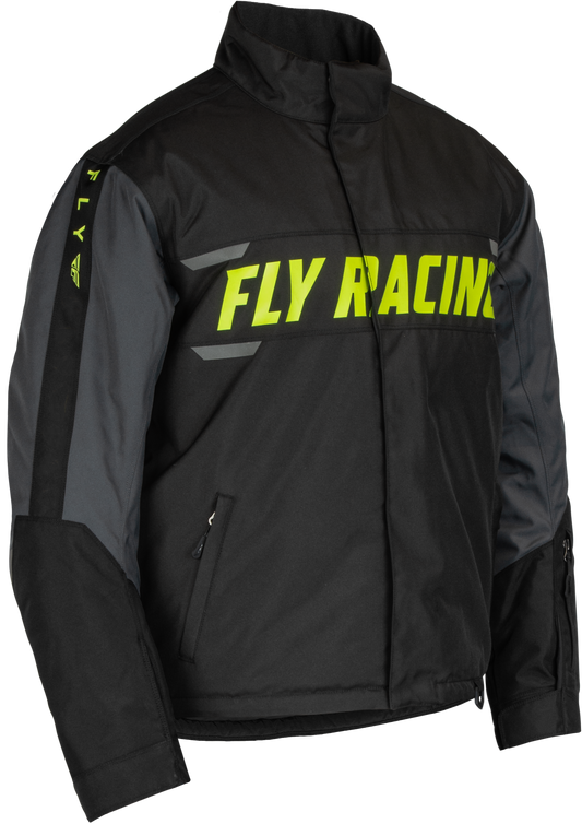 FLY RACING Outpost Jacket Black/Grey/Hi-Vis Md 470-5503M