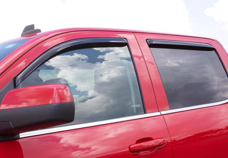 AVS 01-07 Toyota Highlander Ventvisor In-Channel Front & Rear Window Deflectors 4pc - Smoke 194357