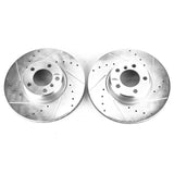 Power Stop 14-16 BMW 228i Front Evolution Drilled & Slotted Rotors - Pair EBR1402XPR