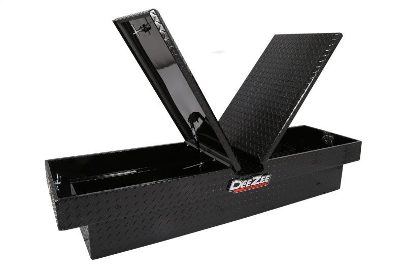 Deezee Universal Tool Box - Red Crossover - Double Black BT Full Size DZ 8370B